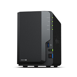 Synology群晖DS218 nas存储服务器主机网络数据家用个人私有云盘存储企业级办公家庭2盘位共享双硬盘盒群辉