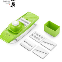 張小泉 张小泉切菜器手动家用切丝神器擦土豆黄瓜切片刨丝旋转厨房官方