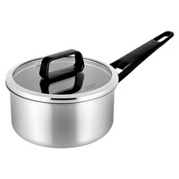 凌丰LINKFAIR 钛锅奶锅家用无涂层宝宝辅食锅煮奶煮面电磁炉适用