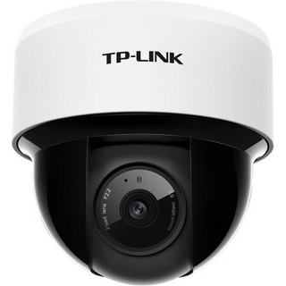 TP-LINK 普联 DC/POE双供电监控摄像头300万双云台半球360度全景远程（不含电源）