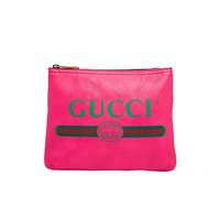 GUCCI 古驰 男女款手拿包 495665 0GCAT 8840 粉色 中号