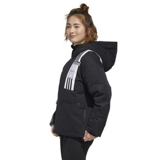 阿迪达斯 ADIDAS 三叶草 女子 Down Puffer 运动 羽绒服 GL6411 L码