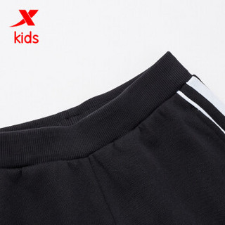 XTEP 特步 儿童加绒运动针织长裤