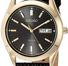 SEIKO 精工 SOLAR系列 日历时男士太阳能手表