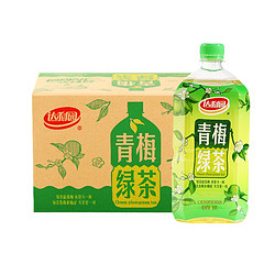 达利园茶饮料青梅绿茶1L*12瓶/箱 *4件