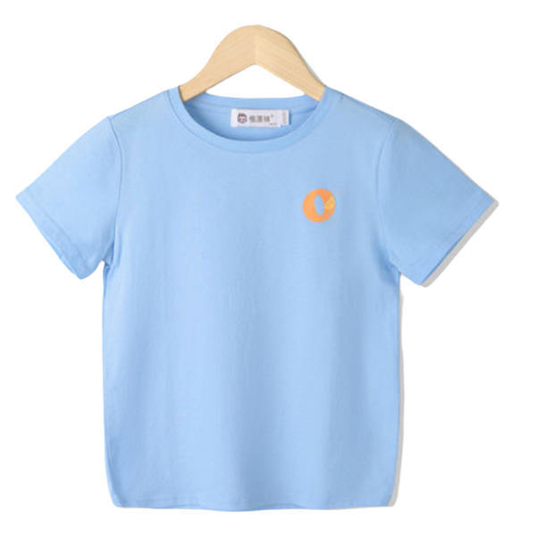 商品恒源祥 儿童卡通印花短袖t恤 字母款 tq20500 浅蓝色