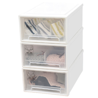 BELO 百露 抽屉式收纳盒 37*25.3*14cm 白色