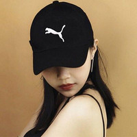 PUMA 彪马 05291901 男女款遮阳大logo鸭舌帽