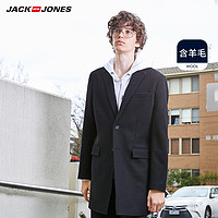 JACK JONES 杰克琼斯 219327503 男款 羊毛混纺大衣
