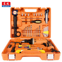 京东PLUS会员：Dongcheng 东成 DZJ710-16T 冲击钻套装 *2件