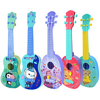 贝芬乐宝宝尤克里里乐器儿童吉他仿真可弹奏初学者玩具3岁男女孩 55041 吉他 大号 蓝