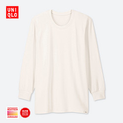 UNIQLO 优衣库 HEATTECH ULTRA WARM 418829 男款圆领T恤