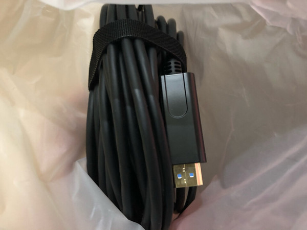 
这个HDMI的线非常长，有近20米，但