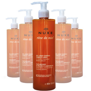 NUXE 欧树 蜂蜜洁面凝胶 400ml