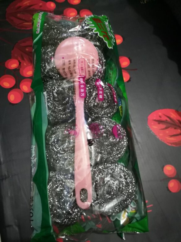 美丽雅钢丝球，厨房橱柜除污垢的神器！除污