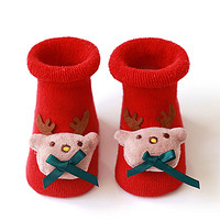 STRONG MONKEY 元氣小猴 圣诞袜 儿童公仔袜 