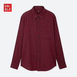  UNIQLO 优衣库 419031 男装法兰绒衬衫