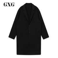 GXG GY126024GV 冬季保暖长款羊毛大衣