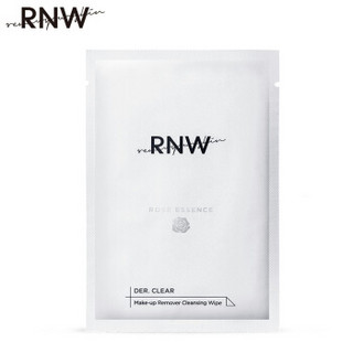 如薇（RNW）卸妆湿巾1片装（玫瑰精油卸妆养肤 温泉卸妆水温和无刺激 眼唇脸深层清洁 独立便携随身装）