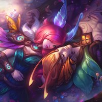 LEAGUE OF LEGENDS英雄联盟 英雄皮肤 永恒之森 霞