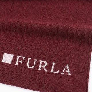 芙拉 FURLA  女士 绵羊毛 深红色 EVA系列 长围巾披肩166X 26 1031613  送女友