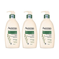 考拉海购黑卡会员：Aveeno 艾维诺 燕麦保湿身体乳液 354ml*3瓶装