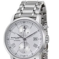 BAUME & MERCIER 名士 Classima系列 MOA08732 男士机械手表 42mm 银盘 银色不锈钢表带 圆形