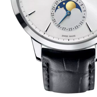 MONT BLANC 万宝龙 大班系列 110699 男士机械手表 39mm 白盘 黑色皮革表带 圆形