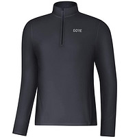 限尺码：GORE BIKE WEAR R3 Zip Shirt Langarm 男士长袖T恤