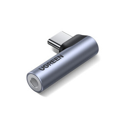 UGREEN 绿联 耳机转接头 Type-C转 USB-C e30Pro/P20安卓手机 80384