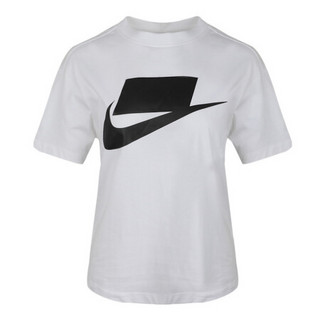 耐克 NIKE 女子T恤AS W NSW NSW TOP SS GX运动服 AH4008-102 码XL码