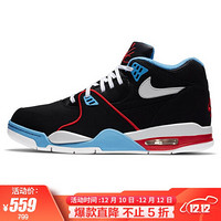 耐克NIKE 男子 板鞋 复古 气垫 小乔4 AIR FLIGHT 89 运动鞋 DB5918-001黑色44.5码