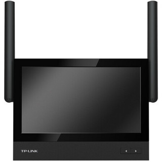 TP-LINK 普联 无线wifi可视主机 7英寸高清监控显示器 家用商铺4路摄像机接入 配合可视门铃/摄像头使用 TL-DP1s