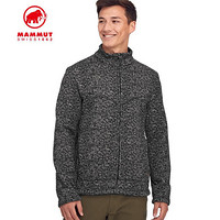 Mammut 猛犸象 Chamuera 男士秋季新品时尚保暖中层上衣防寒针织抓绒衣 1014-01400 黑色 XXL