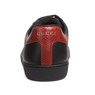 GUCCI 古驰 Ace系列 男士休闲板鞋 386750 A38D0 1078 黑色 40