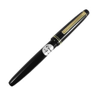 PILOT 百乐 FP-78G+ 钢笔 22K金尖 黑色 F尖