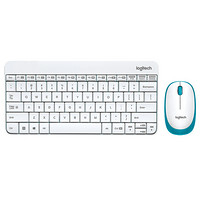 Logitech 罗技 MK245 Nano 2.4G无线键鼠套装 白色 无光