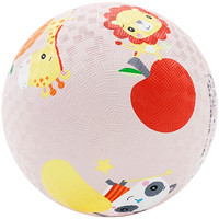 费雪(Fisher-Price)儿童玩具球15cm 卡通小皮球拍拍球幼儿园橡胶篮球礼物女男孩水果F6002-1