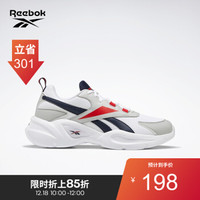 潮流 EC RIDE 4男女低帮复古休闲运动鞋 FV0306_白色/灰色/蓝色 36.5