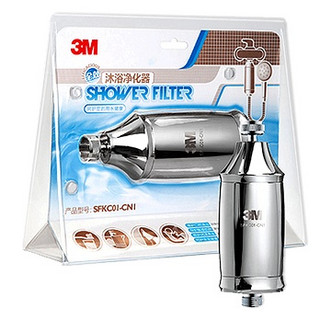 3M 沐浴净化器家用除氯过滤器 SFKC01-CN1 热水淋浴净化器洗澡