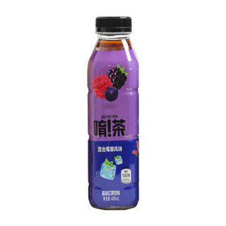 可口可乐 调味红茶饮料 唷茶系列混合莓果风味 480ml*15瓶整箱装（新老包装随机发放）