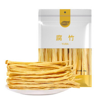 小钟工坊 腐竹 非转基因黄豆原浆豆大豆手工制品500g 豆腐皮油豆皮