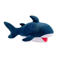 MINISO 名创优品 海洋系列-鲨鱼公仔 深色25*50cm