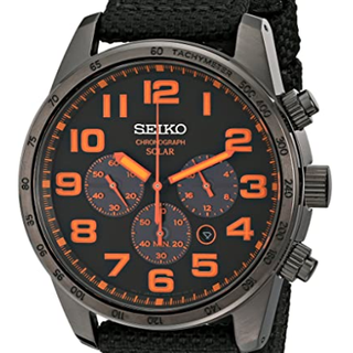 SEIKO 精工 44.5毫米太阳能腕表 SSC233