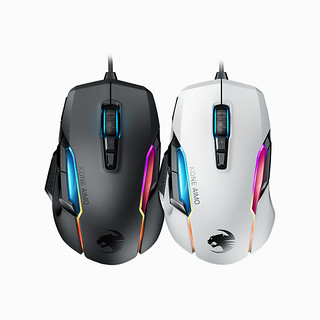 ROCCAT 冰豹 魔幻豹 KONE AIMO 艾摩大师版 有线鼠标 16000DPI RGB 白色