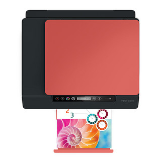 HP惠普smart tank519彩色原装连供打印一体机复印件扫描家用学生小型办公手机无线wifi喷墨照片相片A4多功能