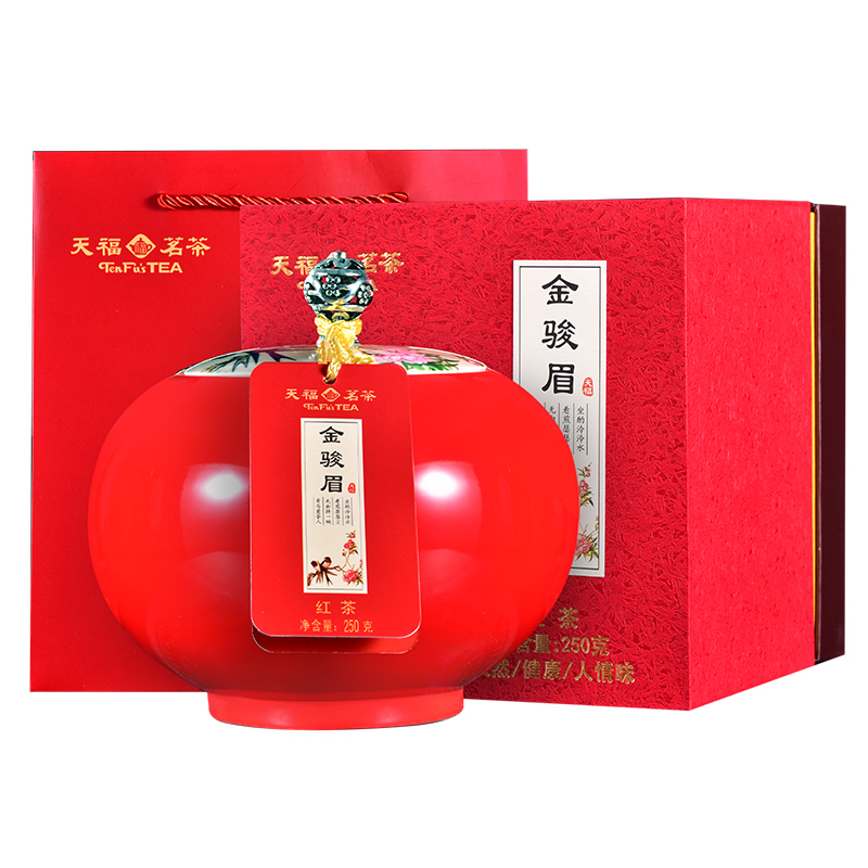 TenFu's TEA 天福茗茶 特级 金骏眉 250g 礼盒装