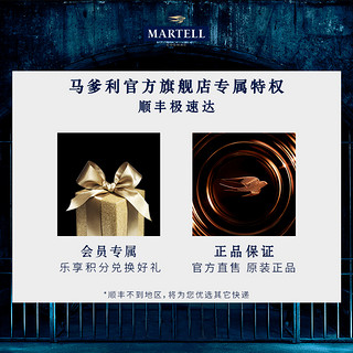 Martell马爹利蓝带2020年艺术限量版礼盒装700ml法国干邑XO级洋酒