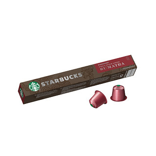 星巴克(Starbucks) 苏门答腊浓缩胶囊咖啡10粒装55g