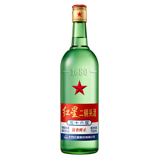 移动端：红星 二锅头大二 清香型白酒纯粮 56度 750ml*6 整箱装